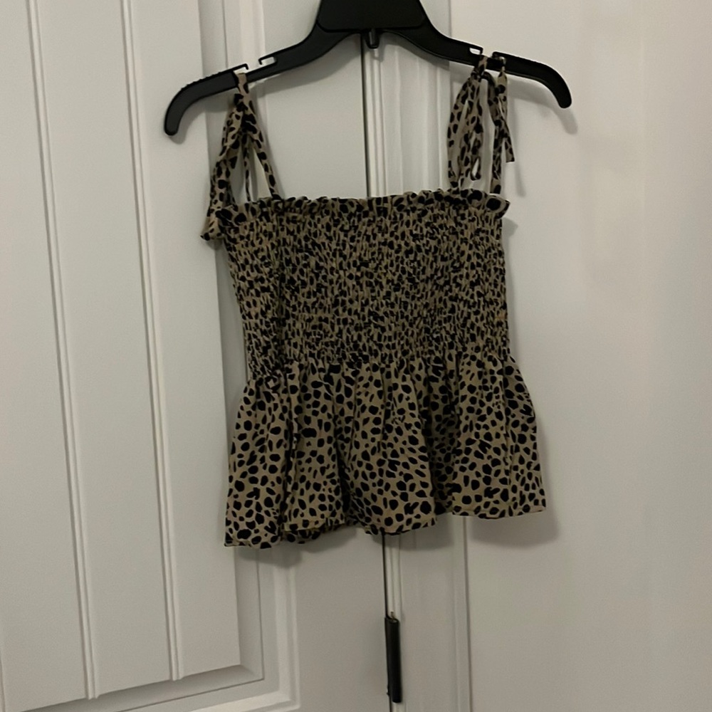 Cheetah Print Top
